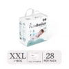 Bỉm tã quần ngày đêm Applecrumby Purebasics Diapers Pull Ups size XXL – 26+2 miếng (trên 18kg) chính hãng tại Chip Chip Luxury Nha Trang