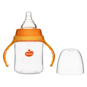 Bình sữa Wesser nhựa PP BPA Free cổ rộng 180ml chính hãng tại Chip Chip Luxury Nha Trang