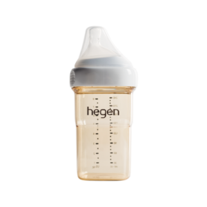 Bình sữa Hegen PPSU 240ml nắp màu trắng - núm ti size M từ 3 – 6 tháng chính hãng tại Chip Chip Luxury Nha Trang