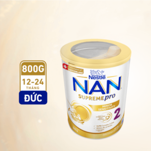 Sữa NAN SUPREME PRO số 2 800g (12-24 tháng) lon vàng chính hãng tại Chip Chip Luxury Nha Trang
