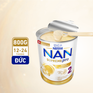 Sữa NAN SUPREME PRO số 2 800g (12-24 tháng) lon vàng chính hãng tại Chip Chip Luxury Nha Trang