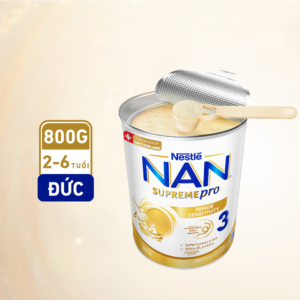 Sữa NAN SUPREME PRO số 3 800g (2-6 tuổi) lon vàng chính hãng tại Chip Chip Luxury Nha Trang