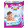 Tã dán Bobby size M 76 miếng (6 - 11 kg) chính hãng tại Chip Chip Luxury Nha Trang
