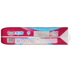 Tã dán Bobby size M 76 miếng (6 - 11 kg) chính hãng tại Chip Chip Luxury Nha Trang