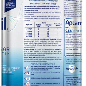 Sữa Aptamil New Zeland Profutura Cesar Biotik 800gr Số 1 (0-12 tháng) chính hãng tại Chip Chip Luxury Nha Trang