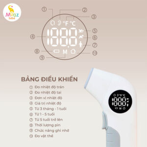 Moaz Nhiệt Kế Hồng Ngoại MB097 chính hãng tại Chip Chip Luxury Nha Trang
