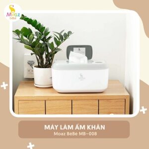 Thiết bị làm nóng khăn ướt Moaz MB008 chính hãng tại Chip Chip Luxury Nha Trang