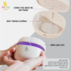 Máy tiệt trùng ti giả Uvc Moaz MB045 chính hãng tại Chip Chip Luxury Nha Trang