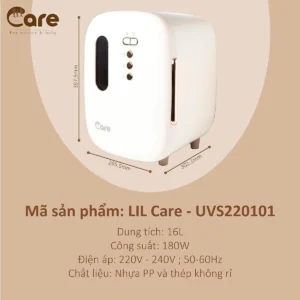 Máy tiệt trùng UV và sấy khô Lil Care chính hãng tại Chip Chip Luxury Nha Trang