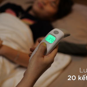 Nhiệt kế hồng ngoại Fatz đo trán và đo tai Prompt 4 chính hãng tại Chip Chip Luxury Nha Trang