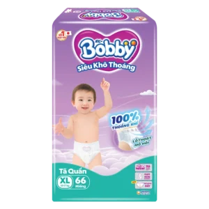 Tã quần Bobby XXL60+6 (15 - 25 kg) chính hãng tại Chip Chip Luxury Nha Trang