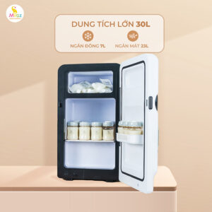 Tủ lạnh mini Moaz BéBé MB083 chính hãng tại Chip Chip Luxury Nha Trang