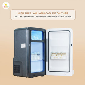 Tủ lạnh mini Moaz BéBé MB083 chính hãng tại Chip Chip Luxury Nha Trang