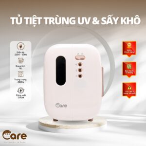 Máy tiệt trùng UV và sấy khô Lil Care chính hãng tại Chip Chip Luxury Nha Trang