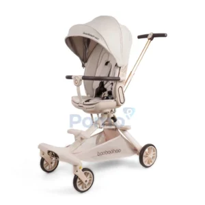 Xe đẩy baobaohao V16 Kem chính hãng tại Chip Chip Luxury Nha Trang