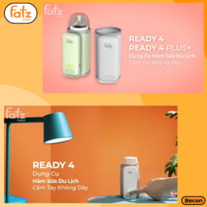 Dụng Cụ Hâm Sữa Du Lịch Cầm Tay Fatzbaby Ready 4 - FB3122WN chính hãng tại Chip Chip Luxury Nha Trang