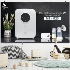 Máy tiệt trùng sấy khô tia UV bảo quản bình sữa Moaz MB023 chính hãng tại Chip Chip Luxury Nha Trang