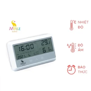 Nhiệt ẩm kế đa năng Moaz BéBé MB027 chính hãng tại Chip Chip Luxury Nha Trang