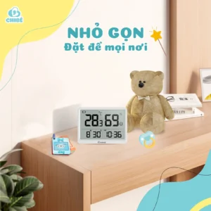 Nhiệt ẩm kế phòng chibé cb036 chính hãng tại Chip Chip Luxury Nha Trang