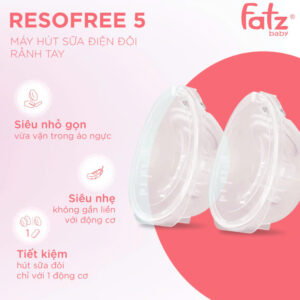 Máy Hút Sữa Fatz điện đôi rảnh tay Resofree 5 FB1380VN chính hãng tại Chip Chip Luxury Nha Trang