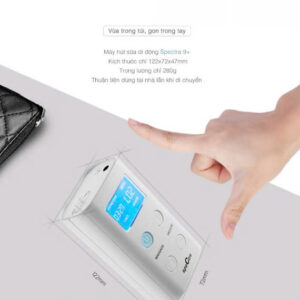 Máy hút sữa điện đôi Spectra 9 Plus chính hãng tại Chip Chip Luxury Nha Trang