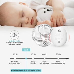 MÁY HÚT SỮA ĐÔI RẢNH TAY CHIBÉ CB010 chính hãng tại Chip Chip Luxury Nha Trang