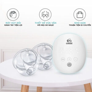MÁY HÚT SỮA ĐÔI RẢNH TAY CHIBÉ CB010 chính hãng tại Chip Chip Luxury Nha Trang