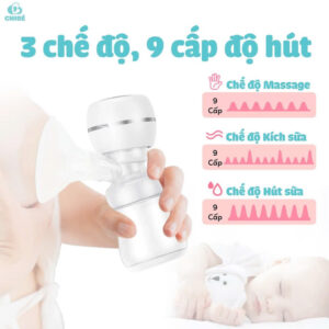 MÁY HÚT SỮA KHÔNG DÂY CHIBÉ MOMI 3 CB025 chính hãng tại Chip Chip Luxury Nha Trang