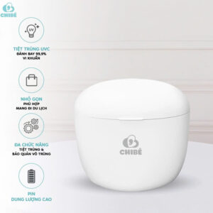 MÁY TIỆT TRÙNG UV MINI CHIBÉ MAGIC 2 CB014 chính hãng tại Chip Chip Luxury Nha Trang