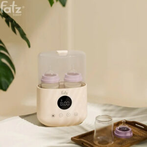 Máy hâm sữa siêu tốc và tiệt trùng 2 bình Fatzbaby Duo 8 – FB3062SJ chính hãng tại Chip Chip Luxury Nha Trang