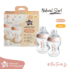 Bình Sữa PP Ty Siêu Mềm Tự Nhiên Tommee Tippee Natural Start 260ml, Núm Ty Của Bình 3-6 Tháng, Hồng (Bình Đôi) chính hãng tại Chip Chip Luxury Nha Trang
