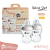 Bình Sữa PP Ty Siêu Mềm Tự Nhiên Tommee Tippee Natural Start 260ml, Núm Ty Của Bình 3-6 Tháng (Bình Đôi) chính hãng tại Chip Chip Luxury Nha Trang