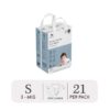 Bỉm dán ngày Applecrumby Slimdry Easyday Mini Tape size S – 21 miếng (3 – 6kg) chính hãng tại Chip Chip Luxury Nha Trang