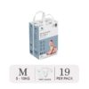Bỉm dán ngày Applecrumby Slimdry Easyday Mini Tape size M – 19 miếng (5 – 10kg) chính hãng tại Chip Chip Luxury Nha Trang