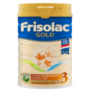 Sữa bò Frisolac Gold số 3 850g (1 - 2 tuổi) chính hãng tại Chip Chip Luxury Nha Trang