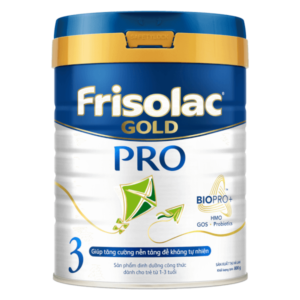 Sữa bột Frisolac Gold Pro số 3 800g (1-3 tuổi) chính hãng tại Chip Chip Luxury Nha Trang