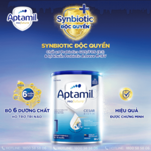 Sữa bò Aptamil Newzealand số 1 400g (0-12 tháng) chính hãng tại Chip Chip Luxury Nha Trang