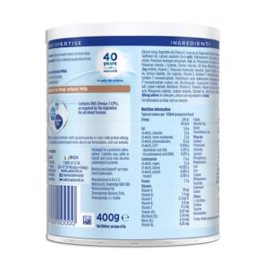 Sữa Aptamil Lactose Free cho trẻ 0-12 tháng 400g chính hãng tại Chip Chip Luxury Nha Trang