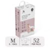 Bỉm tã dán đêm Applecrumby Airplus Overnight Mega Tape size M – 52 miếng (5 – 10kg) chính hãng tại Chip Chip Luxury Nha Trang