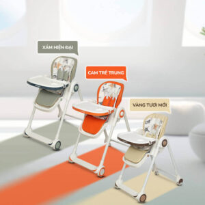GHẾ ĂN DẶM TIÊU CHUẨN CHILUX GROW D UPGRADE chính hãng tại Chip Chip Luxury Nha Trang