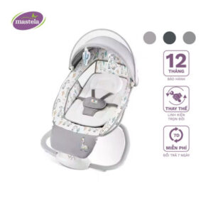 Nôi ru ngủ đa năng kết hợp ghế ngồi đọc sách cho bé - Mastela 3 in 1 (từ sơ sinh đến 36 tháng) 8207 - 8208 - 8209 chính hãng tại Chip Chip Luxury Nha Trang