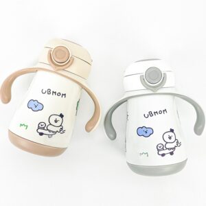 Bình hút Ubmom one touch giữ nhiệt 2in1 chính hãng - dung tích 260ml chính hãng tại Chip Chip Luxury Nha Trang