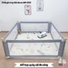 Thanh chặn giường Gấu Umoo UM0815 1M6 - 1M8 - 2M - 2M2 chính hãng tại Chip Chip Luxury Nha Trang