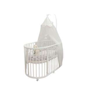 CŨI OVAL CAO CẤP 6IN1 + Đệm Xơ Dừa chính hãng tại Chip Chip Luxury Nha Trang