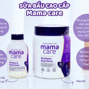 Sữa Dinh Dưỡng Cho Mẹ Bầu Mama Care Mothers Nutrition - Hộp 40g chính hãng tại Chip Chip Luxury Nha Trang