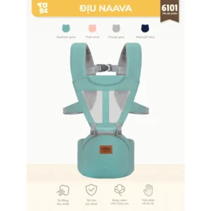 Địu ngồi 3D em bé đa năng Naava chính hãng tại Chip Chip Luxury Nha Trang