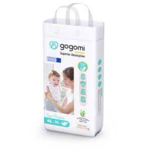 Bỉm Gogomi Premium size M dán (6-11kg) chính hãng tại Chip Chip Luxury Nha Trang