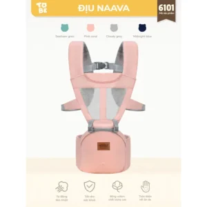 Địu ngồi 3D em bé đa năng Naava chính hãng tại Chip Chip Luxury Nha Trang