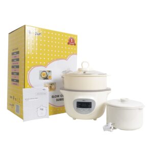 Nồi nấu chậm Bear 1.6L Sube002 chính hãng tại Chip Chip Luxury Nha Trang