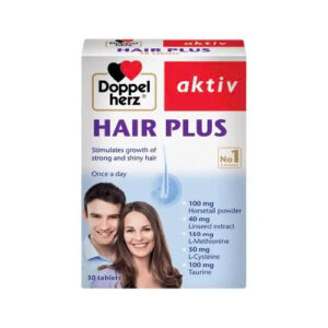 Viên uống chống rụng và kích thích mọc tóc Doppelherz Hair Plus Đức chính hãng tại Chip Chip Luxury Nha Trang